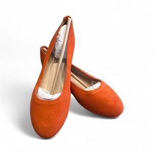 Violet & Red Windsor Ballet Suede Flats